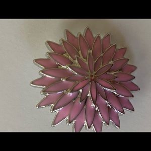 Pink Zinna Statement Dot